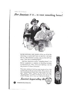 Print Ad How American ISomething Better Ale Vintage 1940s Kitchen Mixer Decor